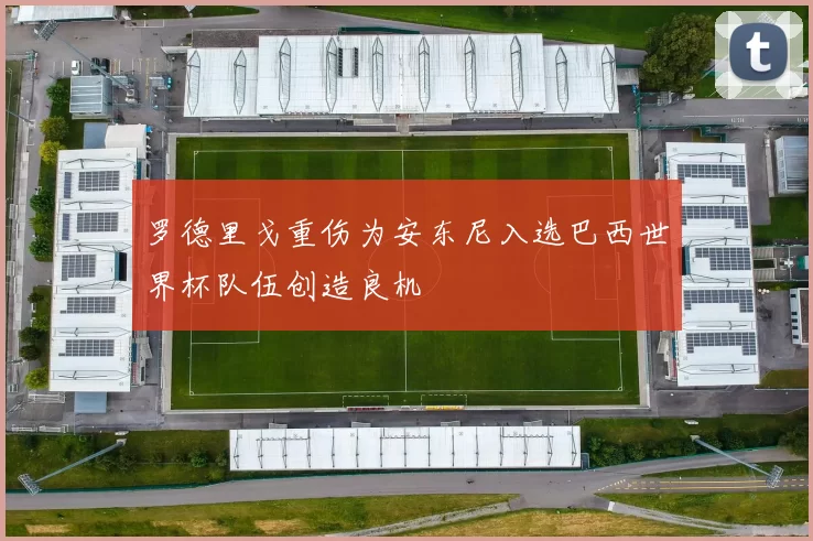 罗德里戈重伤为安东尼入选巴西世界杯队伍创造良机